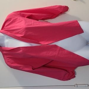 Women's hot pink lightweight Blazer